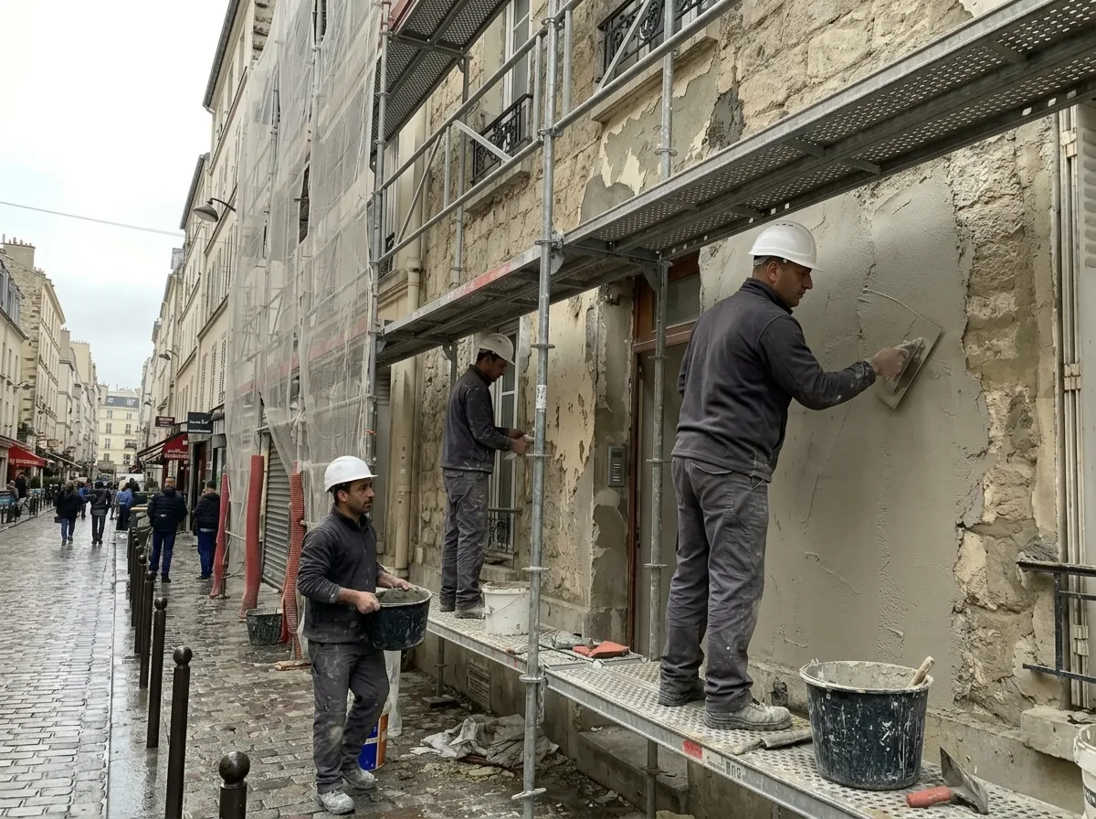 Chantier — enveloppe du bâtiment & toiture